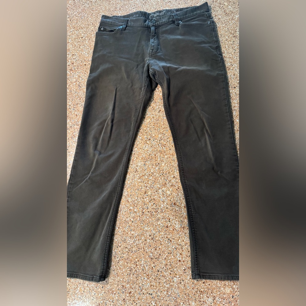 Banana Republic Black/dark brown  Chinos Classic Style (35 waist, 32 length)